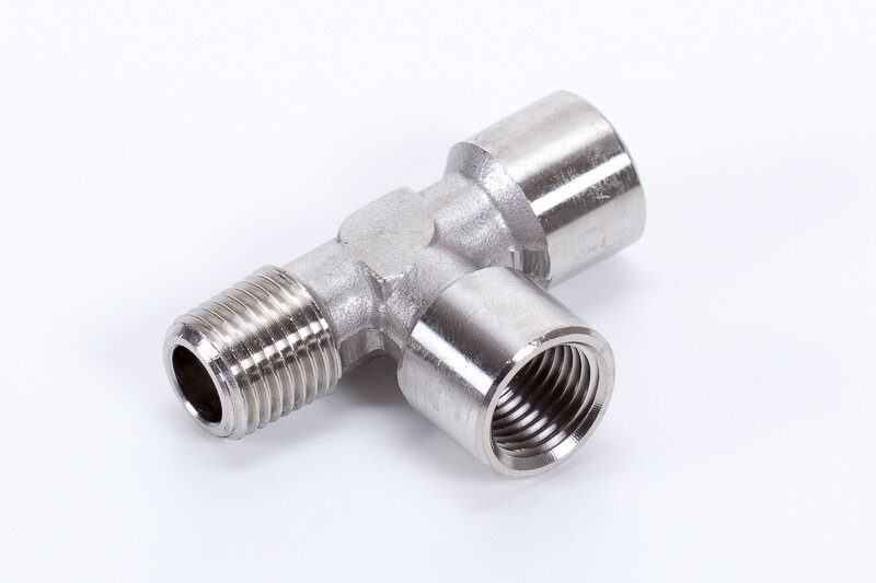 A-62450 | rozsdamentes T-idom | belső-belső-külső menettel