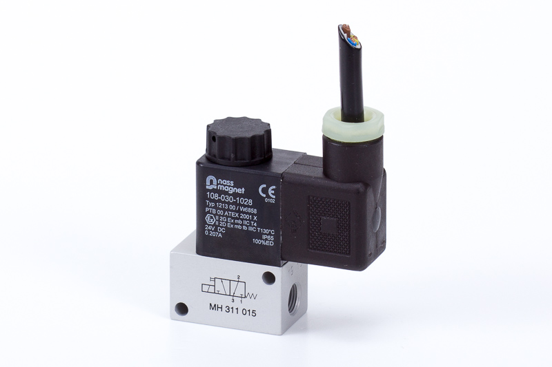 3/2 direkt vezérlésű