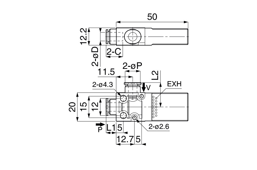 VE-VBH12-66P
