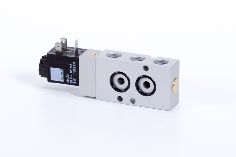 5/2 rugó-visszaállítással