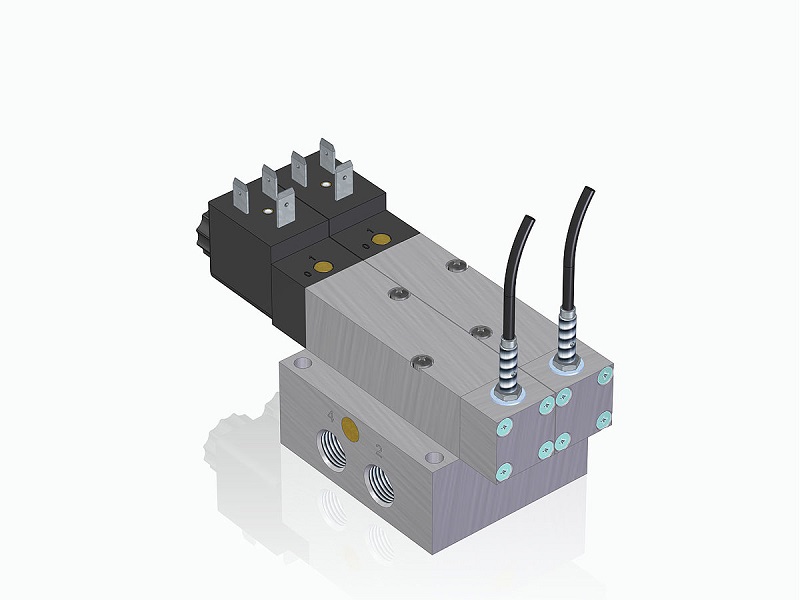 5/2-es redundáns blokk helyzetérzékelővel 5/2-es redundáns blokk helyzetérzékelővel