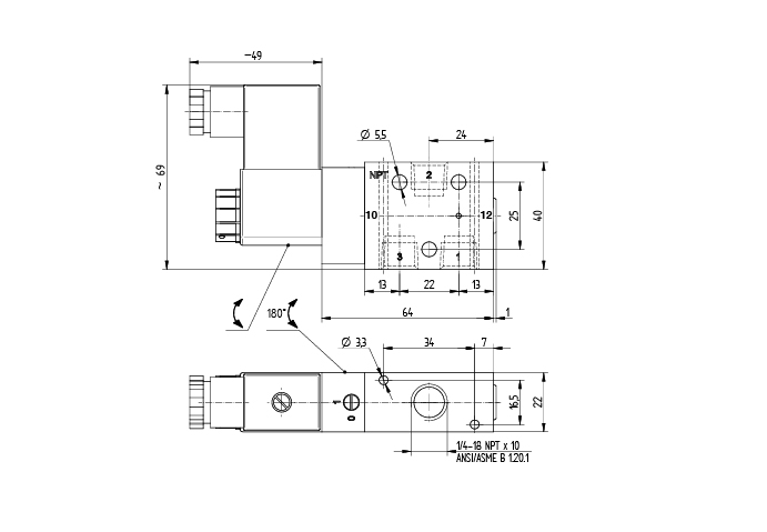 MOH 310 701 G NPT