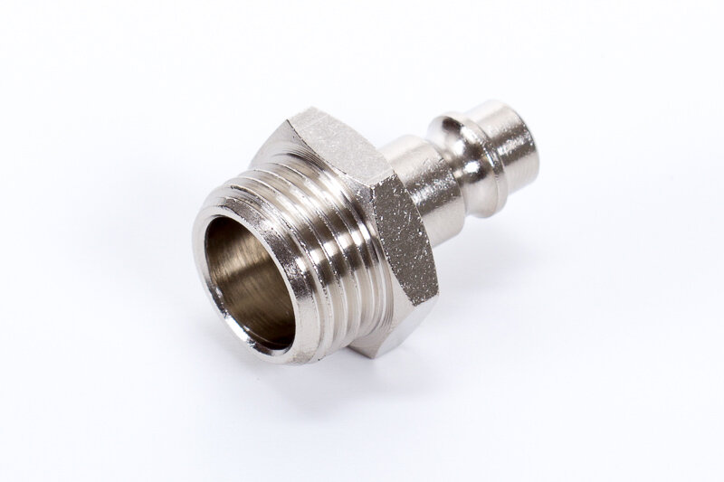 A-00261 | Gyorscsatlakozó dugó | külső menettel | Európai profil