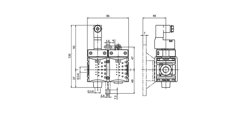 K2SA-014 - 110 AC