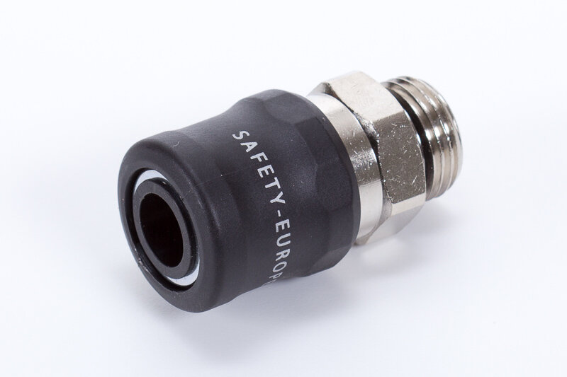 A-00661 | Gyorscsatlakozó kuplung | külső menettel | Európai profil